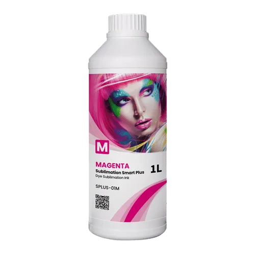 Flasche Smart Plus Sublimationstinte von GlopInk, Farbe Magenta
