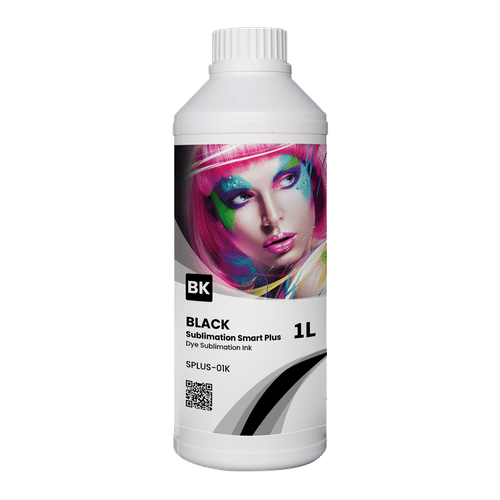 tinta sublimacion glopink negra 1l